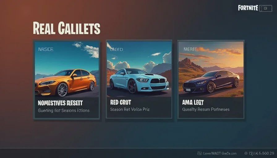 Burnout 3 main menu without battle pass or seasonal systems