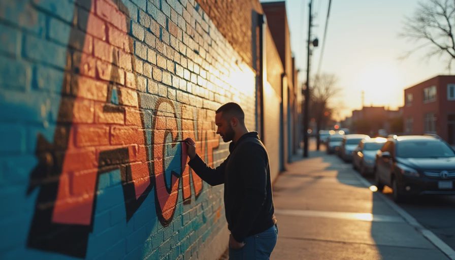 Visual context for wanpaku graffiti